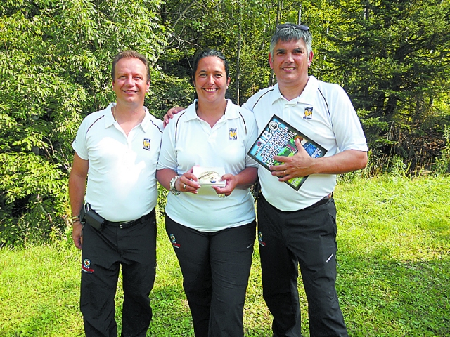Tres arqueros navarros en el IBO World Championship 2013